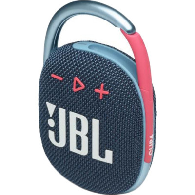 Портативна колонка JBL Clip 4 Blue/Pink (JBLCLIP4BLUP)