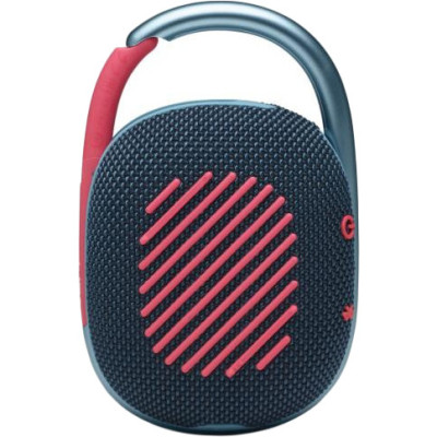 Портативна колонка JBL Clip 4 Blue/Pink (JBLCLIP4BLUP)