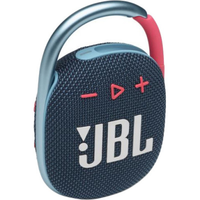 Портативна колонка JBL Clip 4 Blue/Pink (JBLCLIP4BLUP)