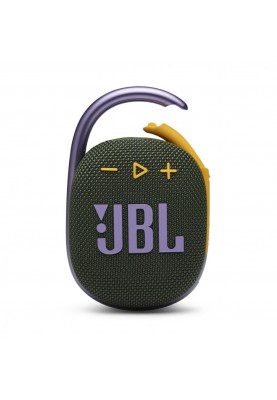 Портативна колонка JBL Clip 4 Green (JBLCLIP4GRN)