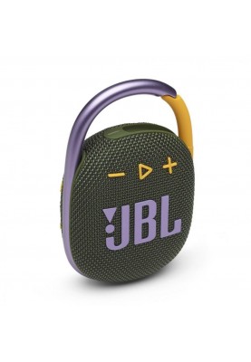 Портативна колонка JBL Clip 4 Green (JBLCLIP4GRN)