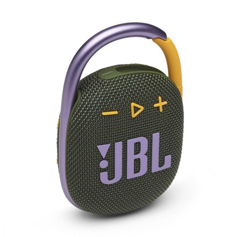 Портативна колонка JBL Clip 4 Green (JBLCLIP4GRN)