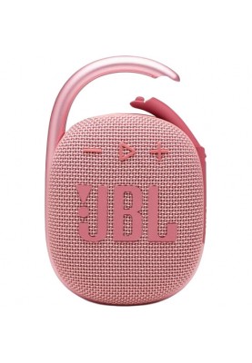 Портативна колонка JBL Clip 4 Pink (JBLCLIP4PINK)