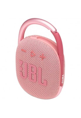 Портативна колонка JBL Clip 4 Pink (JBLCLIP4PINK)