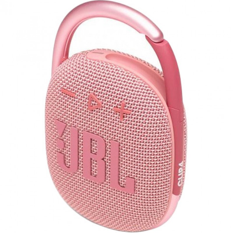 Портативна колонка JBL Clip 4 Pink (JBLCLIP4PINK)