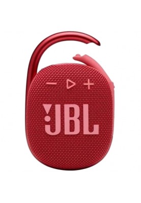 Портативна колонка JBL Clip 4 Red (JBLCLIP4RED)