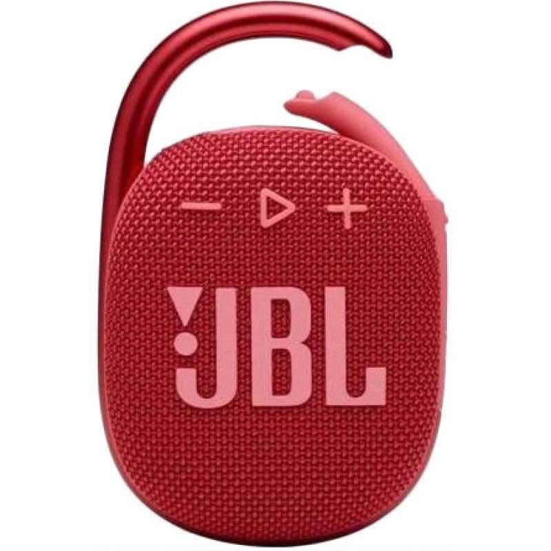 Портативна колонка JBL Clip 4 Red (JBLCLIP4RED)