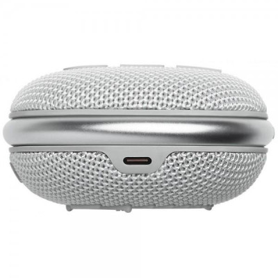 Портативна колонка JBL Clip 4 White (JBLCLIP4WHT)