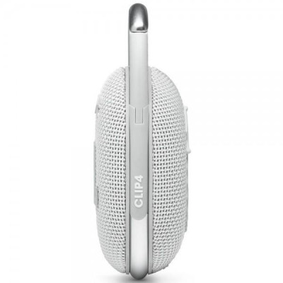 Портативна колонка JBL Clip 4 White (JBLCLIP4WHT)