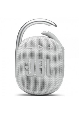 Портативна колонка JBL Clip 4 White (JBLCLIP4WHT)