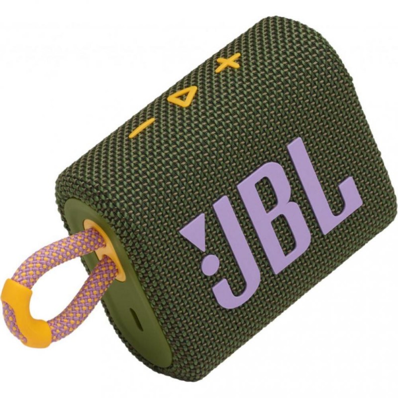 Портативна колонка JBL GO 3 Geen (JBLGO3GRN)