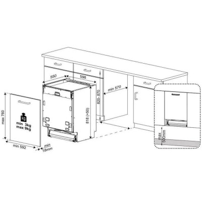 Посудомийна машина Beko DIN48430AD