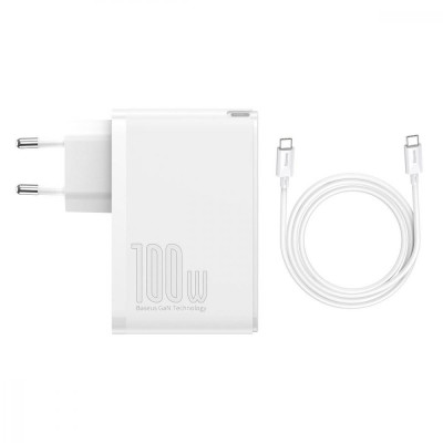 Зарядний пристрій Baseus GaN2 Pro Quick Charger 100W (CCGAN2P-L02) Зарядний пристрій Baseus GaN2 Pro Quick Charger 100W (CCGAN2P-L02)