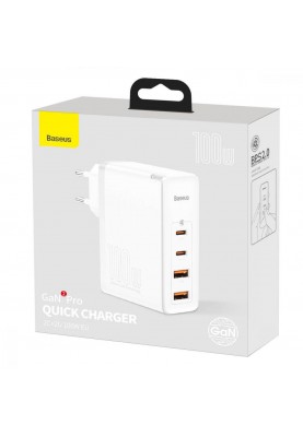 Зарядний пристрій Baseus GaN2 Pro Quick Charger 100W (CCGAN2P-L02)