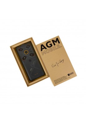 Смартфон AGM Glory G1S 8/128GB Black/Orange