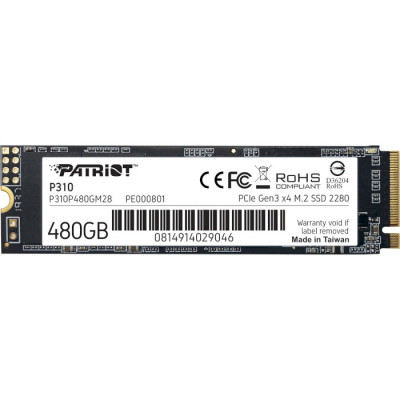 SSD накопичувач PATRIOT P310 480 GB (P310P480GM28)
