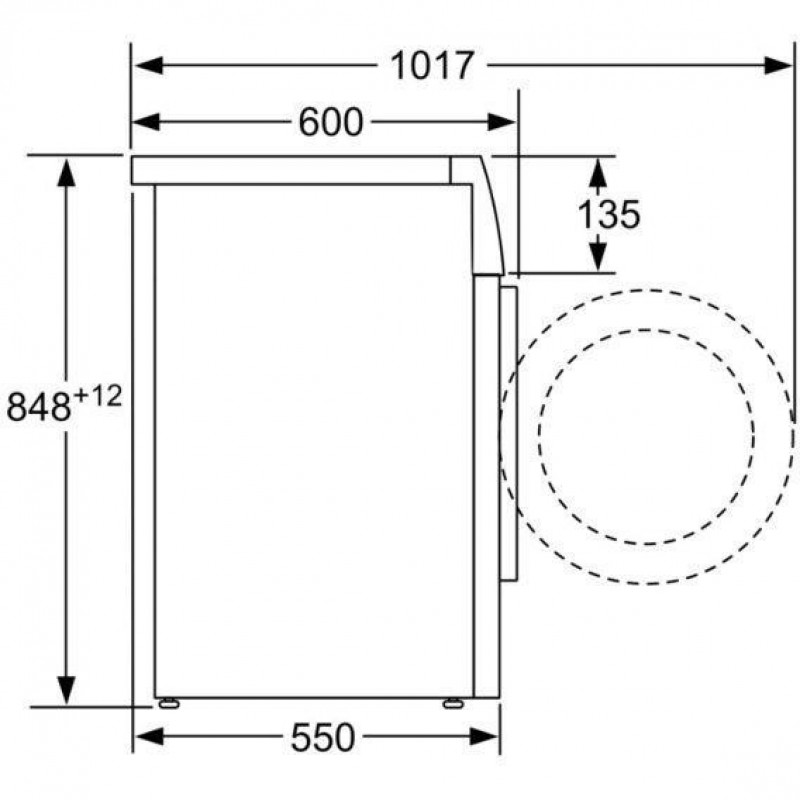 Пральна машина автоматична Siemens WM14N208PL