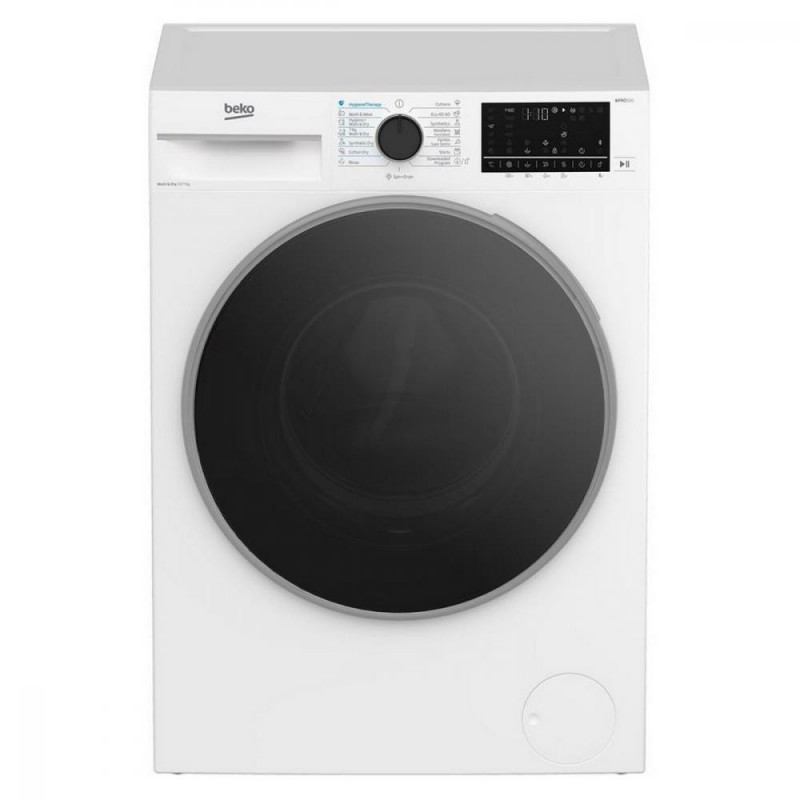 Пральна-сушильна машина автоматична Beko B5DFT510457WPB