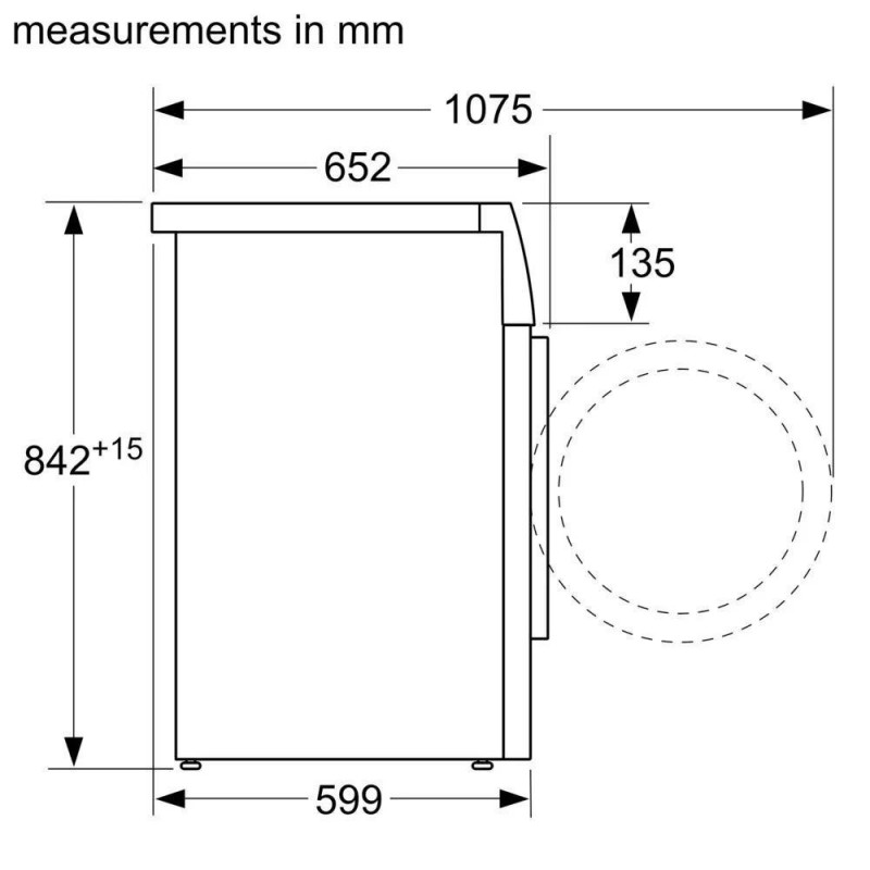 Сушильна машина Bosch WTH83253BY