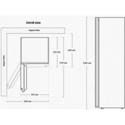 Сушильна машина Samsung Bespoke DF10A9500CG/LP