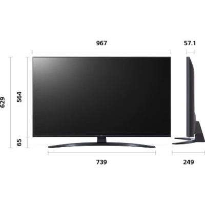 Телевiзор LG 43UR81006LJ