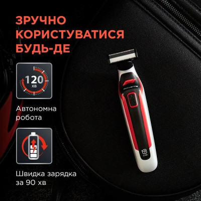 Тример для бороди та вусів Rowenta Formula 1 TN604MF0