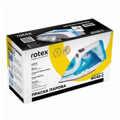Праска з парою Rotex RIC63-C Ultra Glide Plus Праска з парою Rotex RIC63-C Ultra Glide Plus