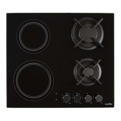 Варильна поверхня комбінована Ventolux HG622 B9G RCS (BK)