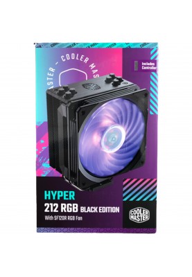 Повітряне охолодження Cooler Master Hyper 212 RGB Black Edition With LGA1700 (RR-212S-20PC-R2)
