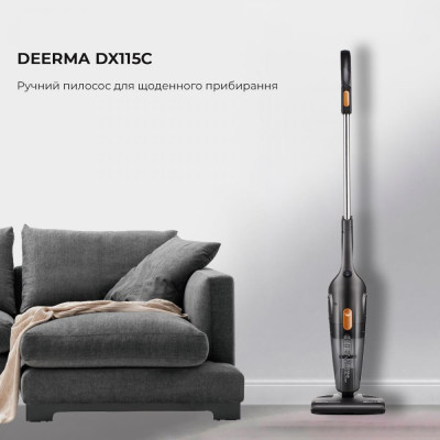 Пилосос 2в1 (вертикальний + ручний) Deerma Corded Hand Stick