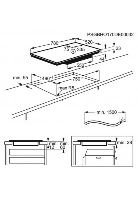 Варильна поверхня електрична Electrolux EIS82441