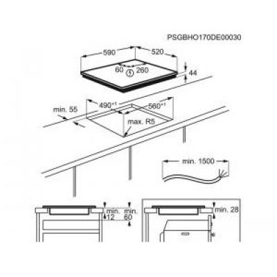 Варильна поверхня електрична Electrolux LIV63431BW