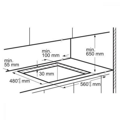 Варильна поверхня газова Electrolux KGG64362W
