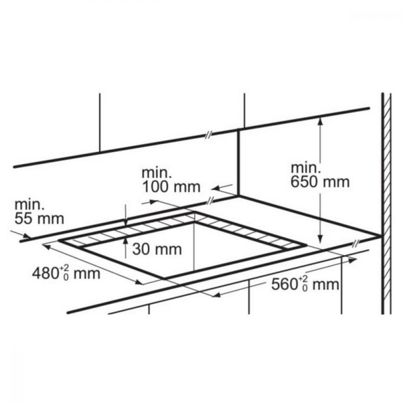 Варильна поверхня газова Electrolux KGG64362W