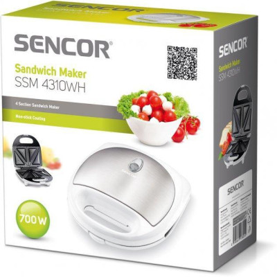 Бутербродниця Sencor SSM 4310WH Бутербродниця Sencor SSM 4310WH