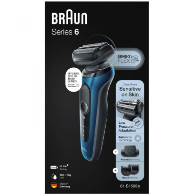 Електробритва чоловіча Braun Series 6 61-B1500s