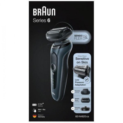 Електробритва чоловіча Braun Series 6 61-N4820cs
