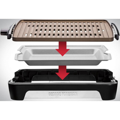 Електрогриль George Foreman Smokeless BBQ Grill 25850-56