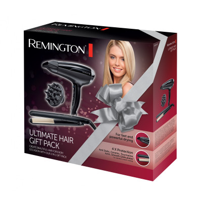 Фен + випрямляч (праска) Remington D5215GP