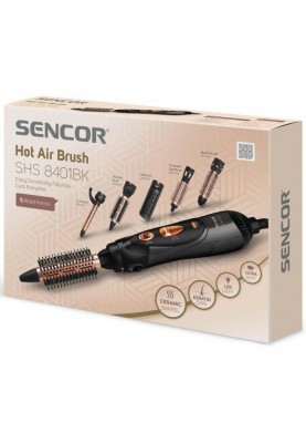 Фен-щітка Sencor SHS 8401BK