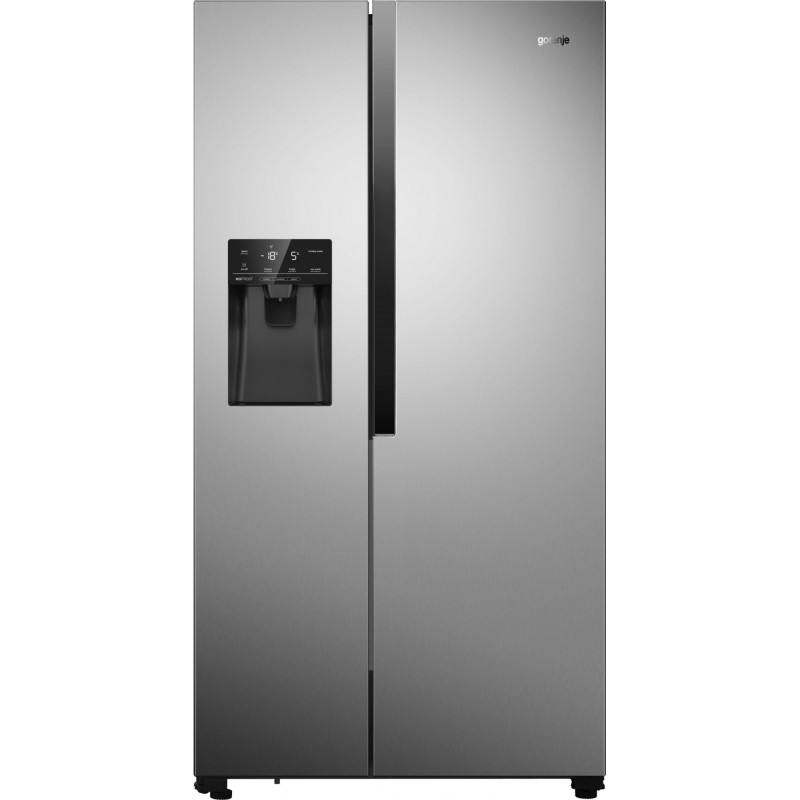 Холодильник із морозильною камерою Gorenje NRS9182VX