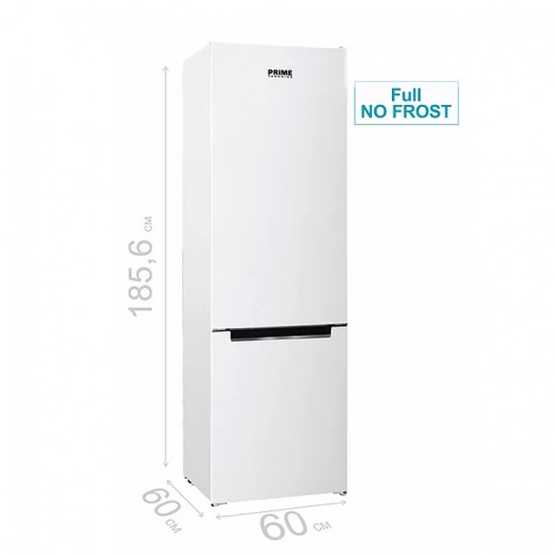 Холодильник із морозильною камерою Prime Technics RFN 1851 E