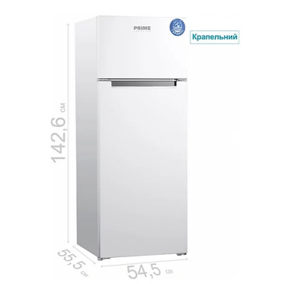 Холодильник із морозильною камерою Prime Technics RTS 1421 MC
