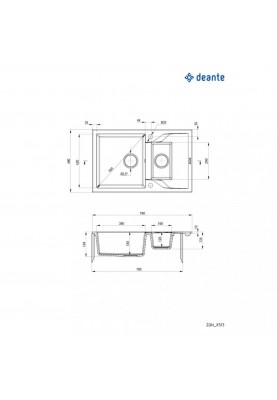 Кухонна мийка Deante Andante ZQN 5113