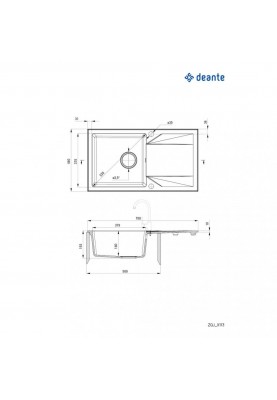 Кухонна мийка Deante Evora ZQJ 7113