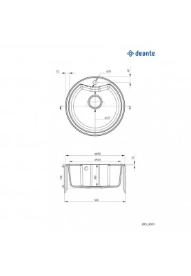 Кухонна мийка Deante Fiesta ZRS 2803