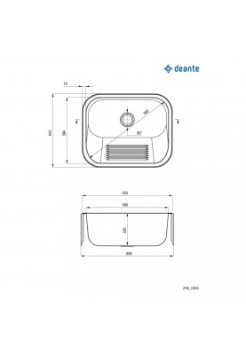 Кухонна мийка Deante ZYK 0100