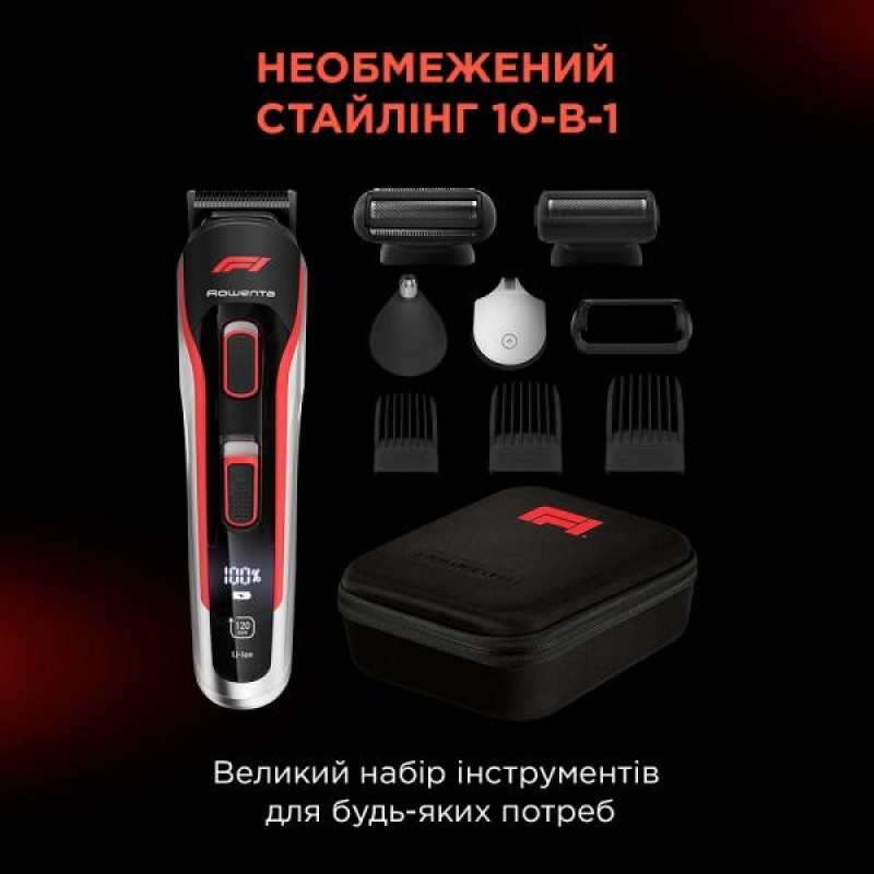 Машинка для стрижки Rowenta Formula 1 TN944MF0