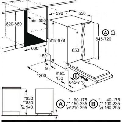 Посудомийна машина AEG FSR53617Z