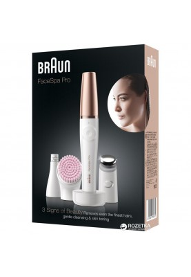 Прилад для очищення обличчя Braun FaceSpa Pro 912